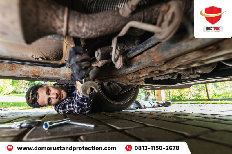 Cara Menghilangkan Karat pada Sasis Mobil, Cepat dan Mudah!