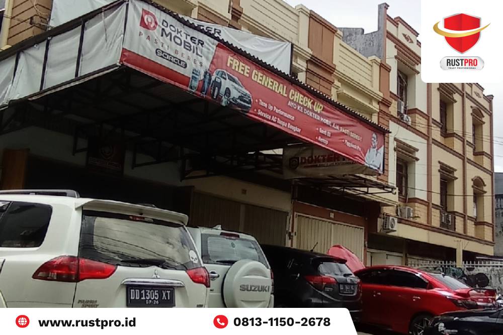bengkel anti karat mobil makassar