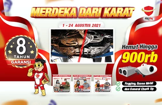 Promo Anti Karat Mobil AGUSTUS