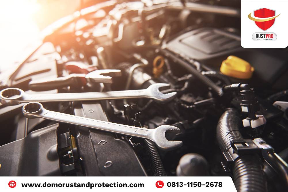 cara merawat mesin mobil