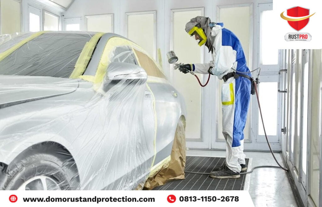 7 Kelemahan Cat Ulang Pada Mobil yang Sering Diabaikan