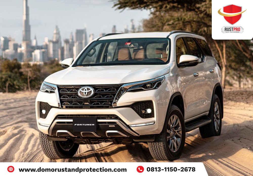 5 Penyebab Kolong Fortuner Karatan yang Umum Terjadi