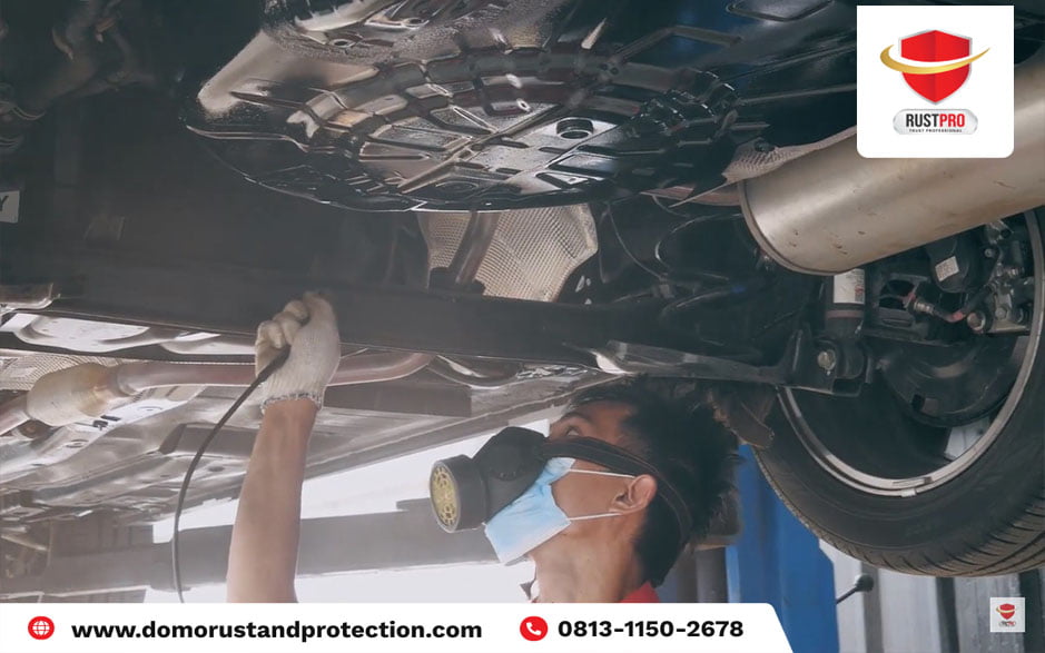 Spesialis Penyemprot Anti Karat Mobil, Pengerjaan 2 Jam!