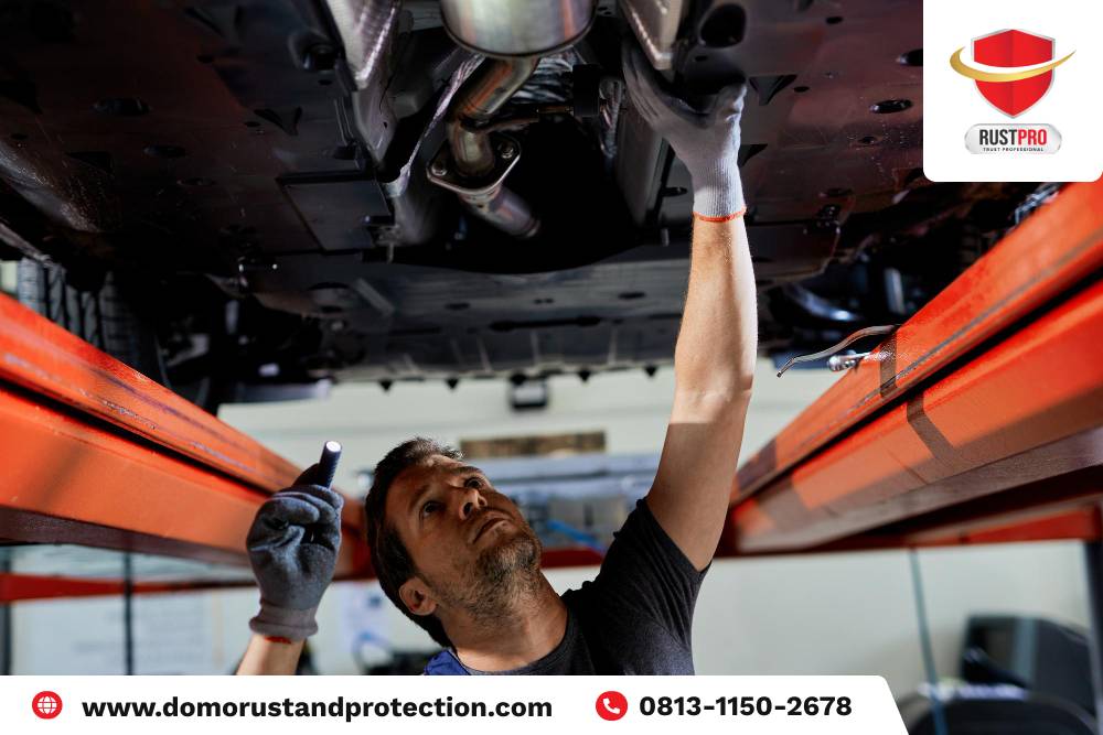 bagian mobil paling mudah berkarat