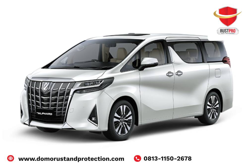 cara menghilangkan karat pada mobil toyota alphard