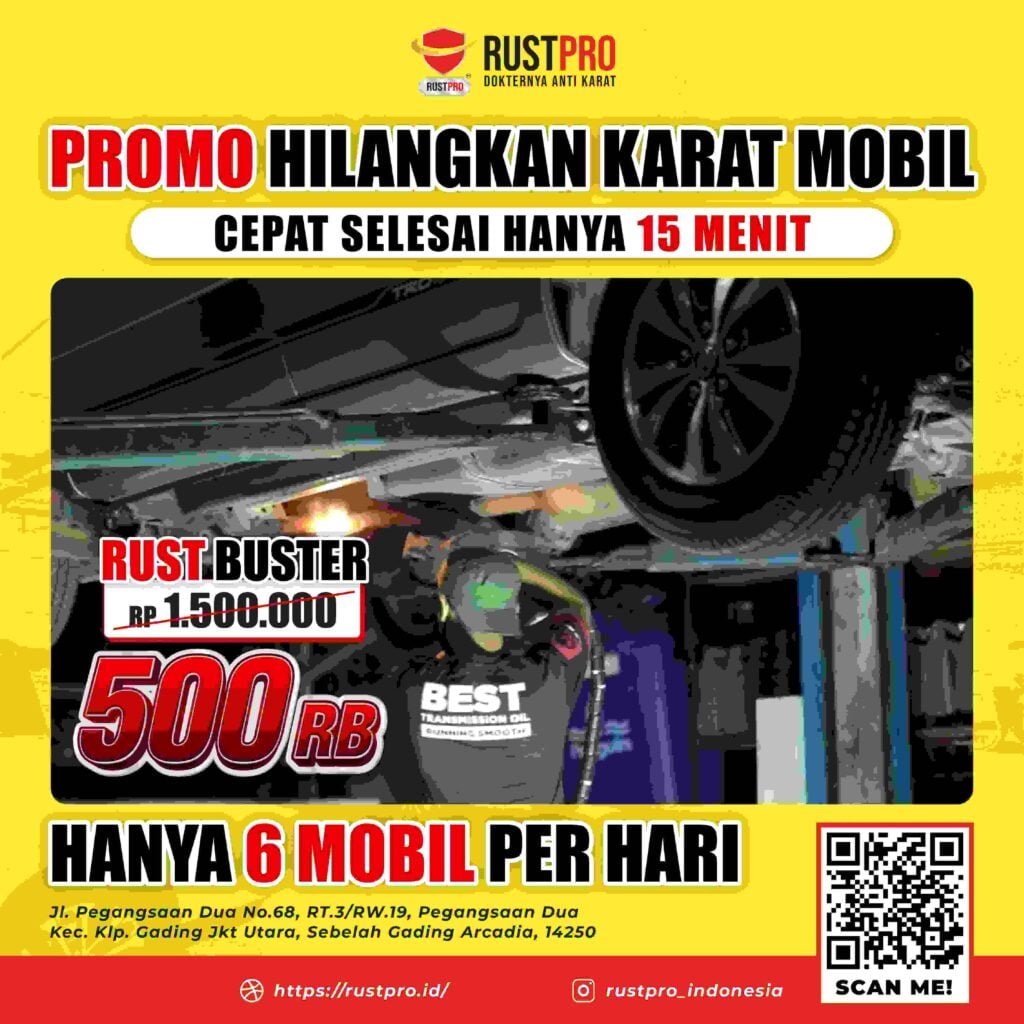 Promo Hilangkan Karat Mobil