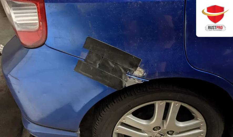 cara menghilangkan bekas lakban di body mobil