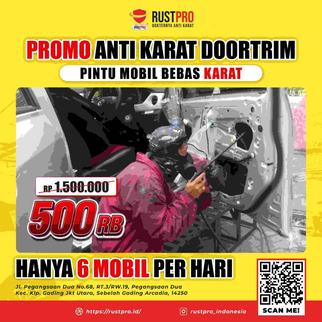 Promo Anti Karat Mobil Rustpro
