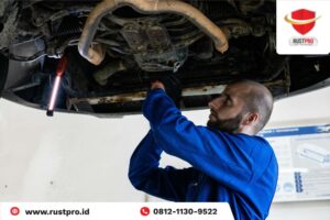 cara mencegah karat pada kolong mobil