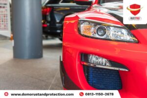 cara menghilangkan baret di bemper mobil