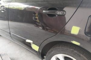 Efek Dempul Body Mobil Terlalu Tebal