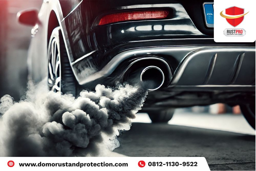 cara menghilangkan asap hitam pada mesin diesel