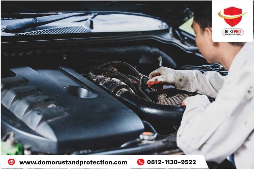 penyebab mesin mobil bunyi tek tek saat panas