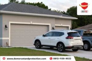 ukuran ideal garasi mobil