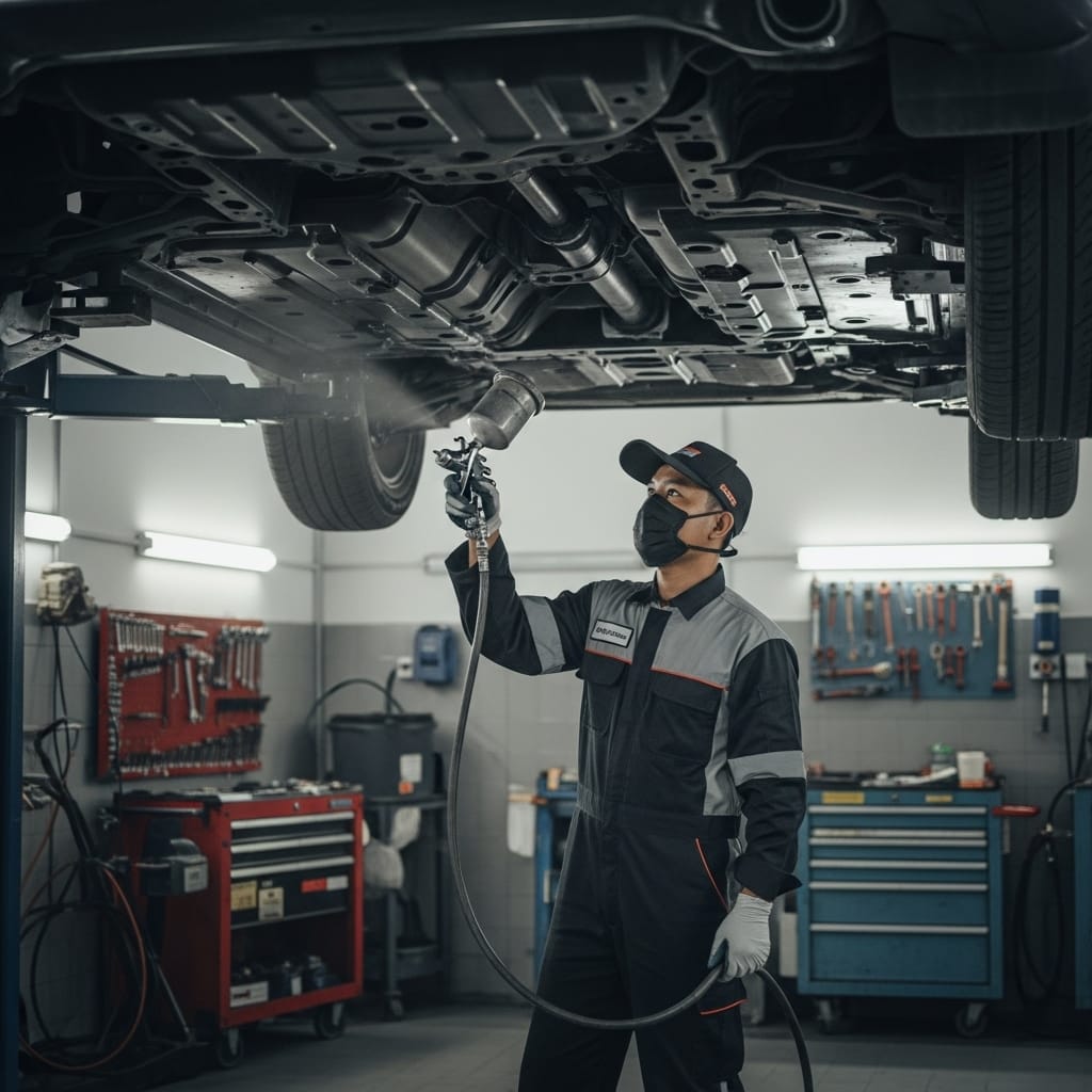 jasa anti karat kolong mobil