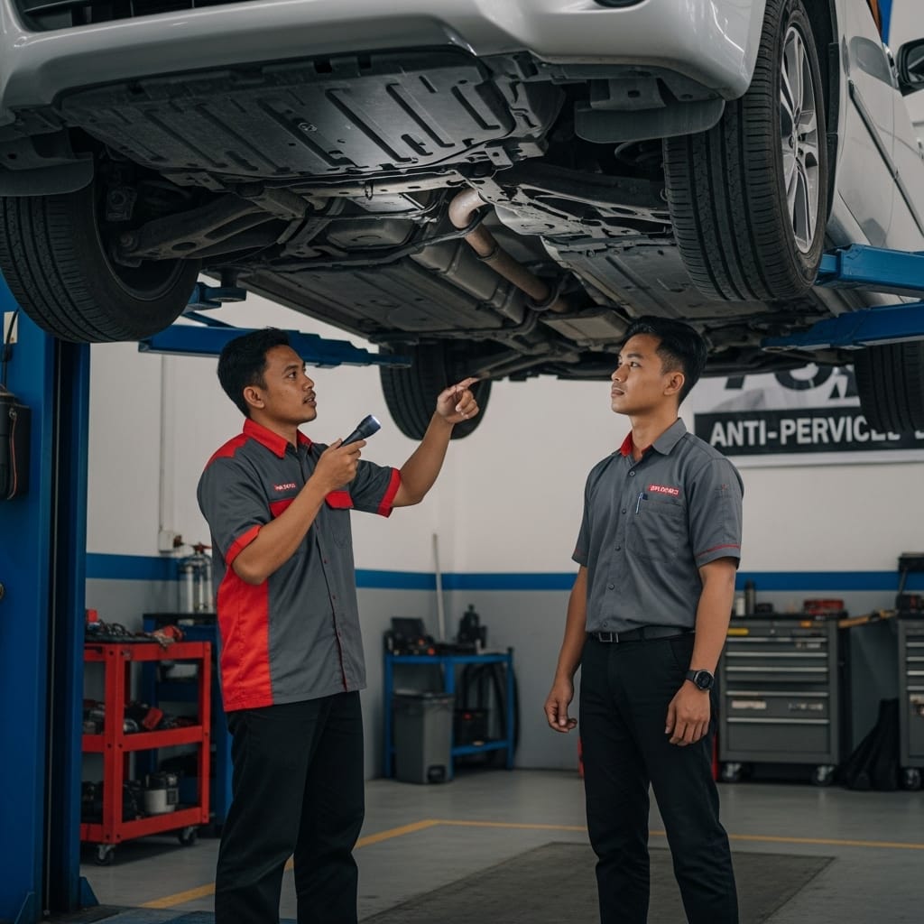 jasa pembersih karat mobil