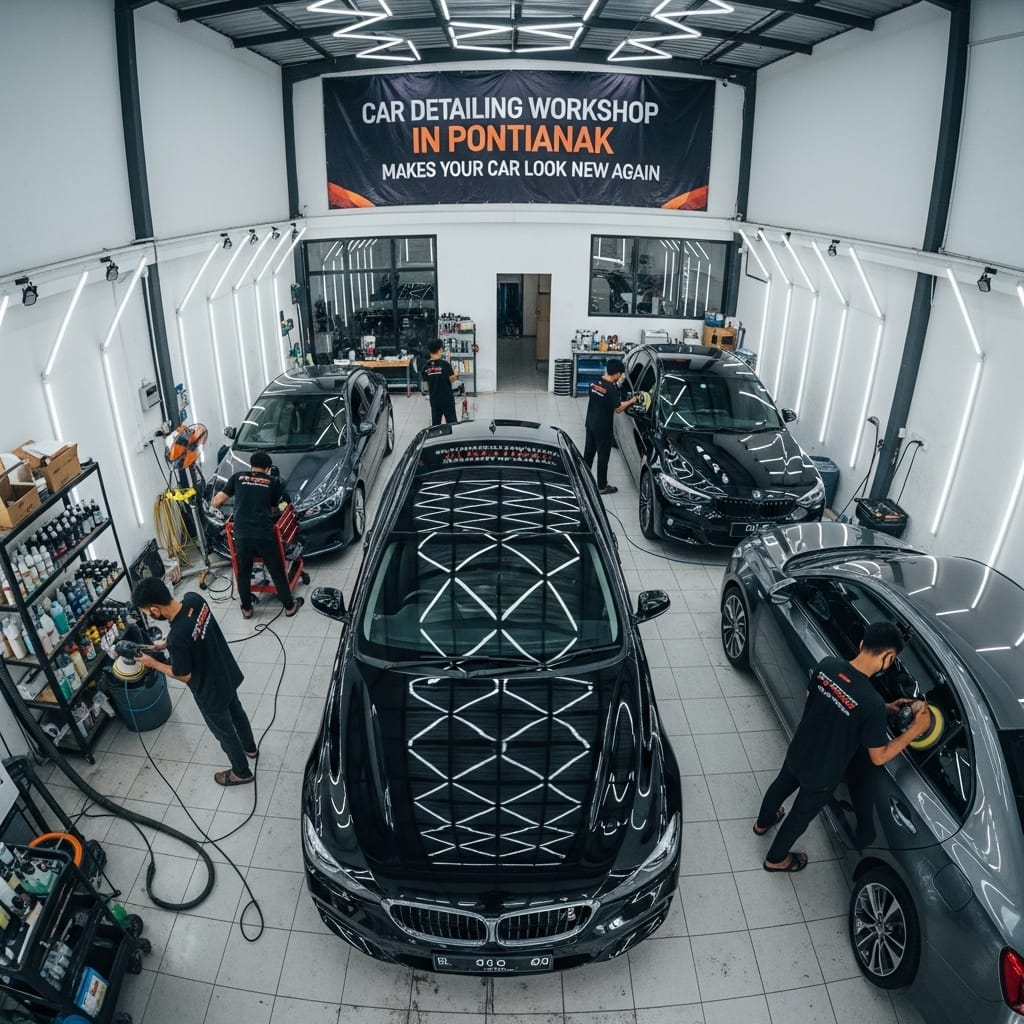 Bengkel Detailing Mobil di Pontianak