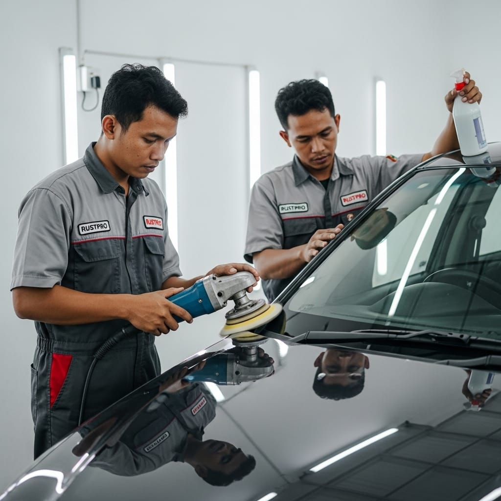 Bengkel Eksterior Mobil di Pontianak