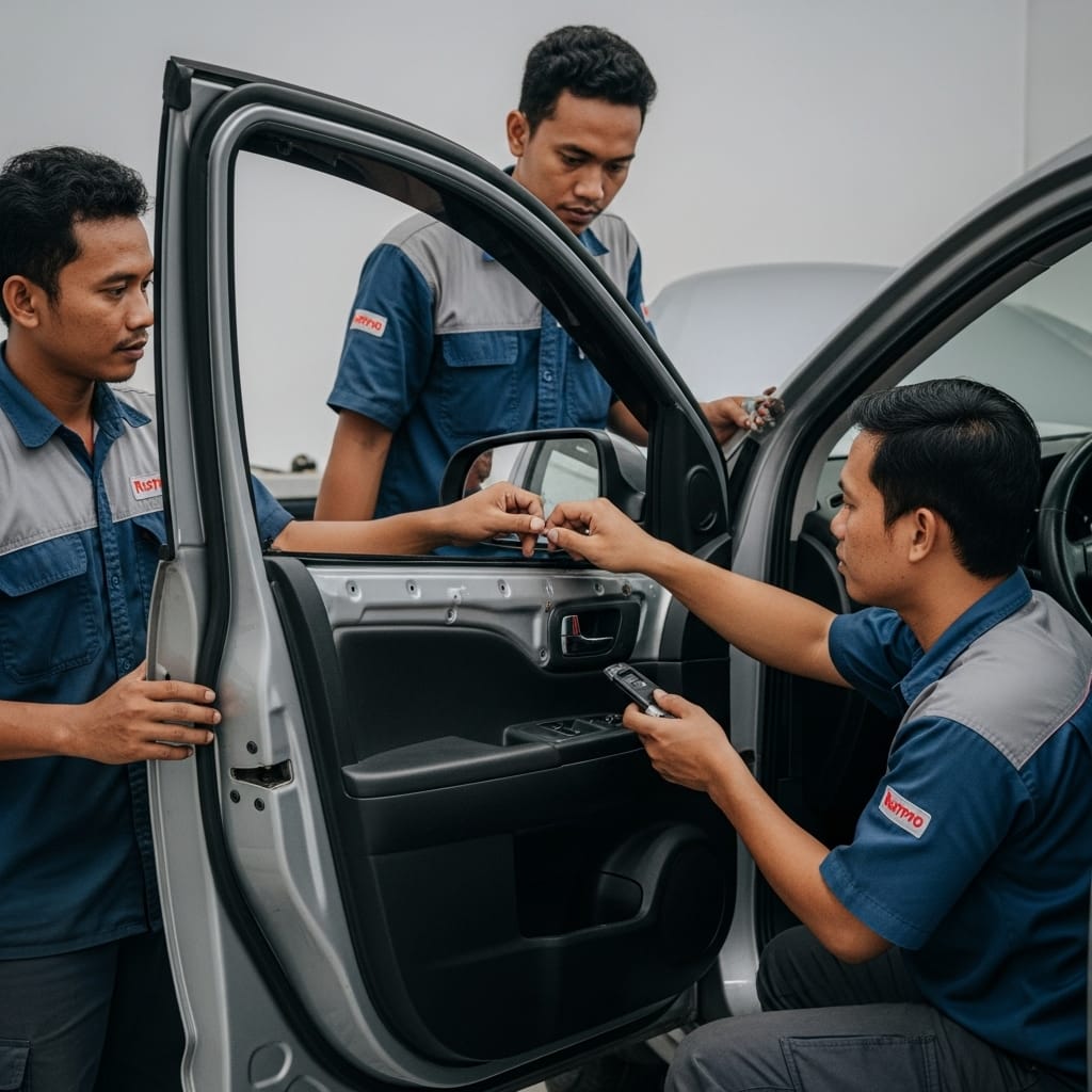 Service Kaca Jendela Mobil di Pontianak