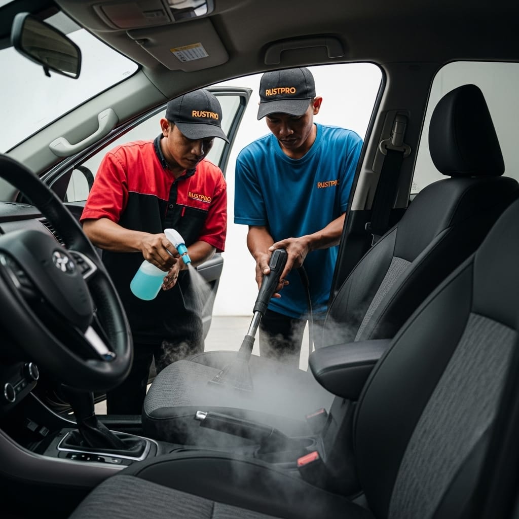 jasa cuci jok mobil di pontianak