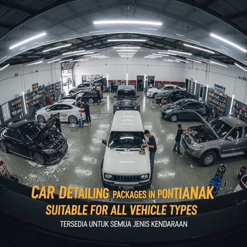 Paket Detailing Mobil di Pontianak