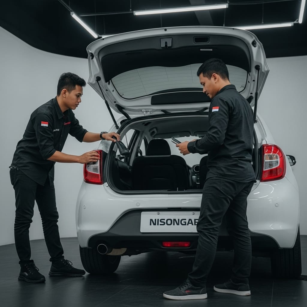 Salon Mobil Nissan March Pontianak