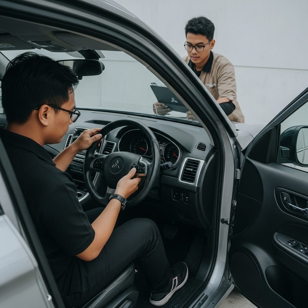 salon mobil mitsubishi outlander pontianak