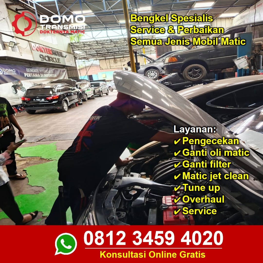Service Lengkap Matic Profesional lewat Service Mobil Mitsubishi Jakarta Jam Fleksibel