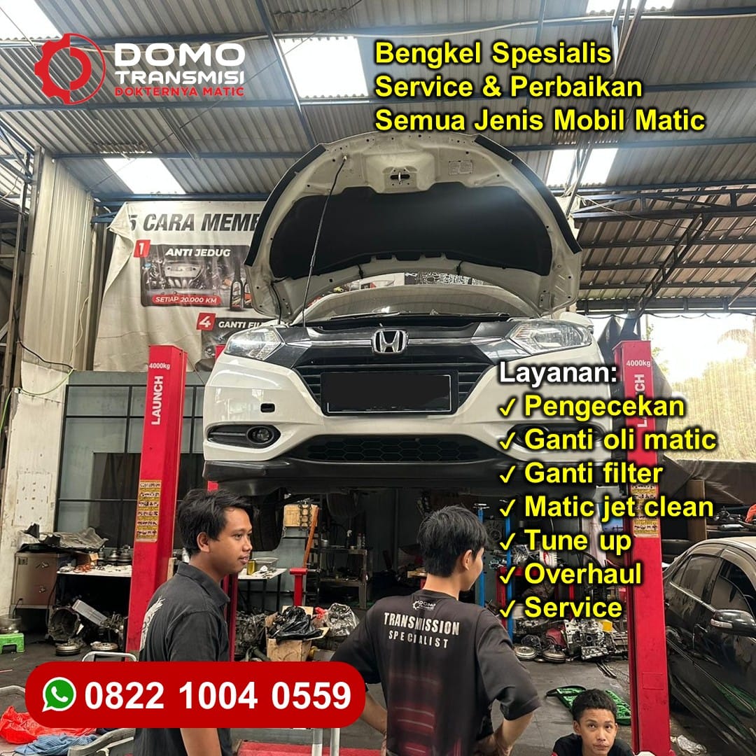 Fasilitas Lengkap Bengkel Mobil Matic Ciledug Profesional