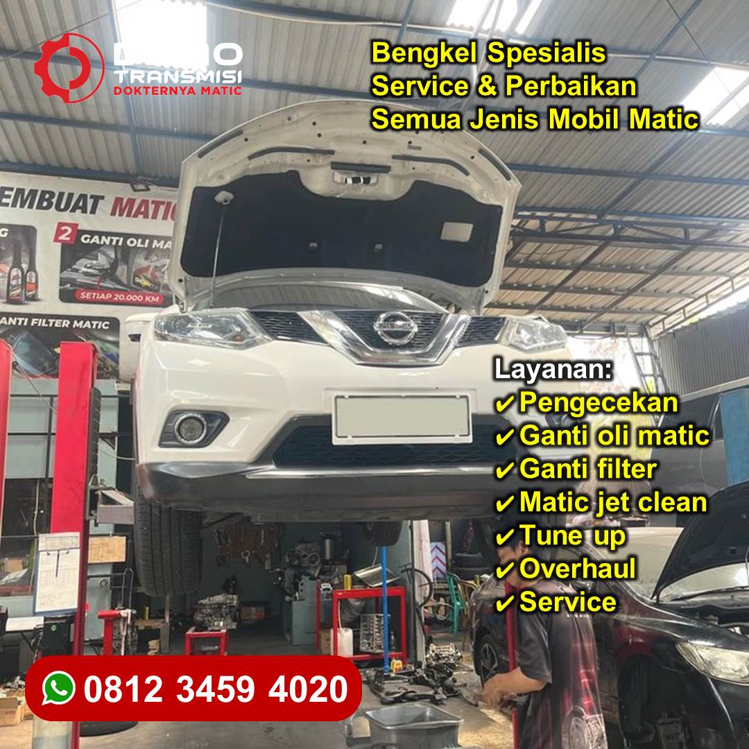 Servis Nyaman Untuk Bengkel Mobil Matic Mewah Jakarta