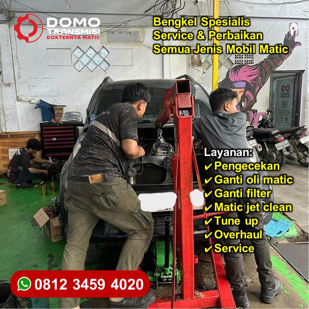 Bengkel mobil Yaris matic jakarta Garansi Transmisi Awet