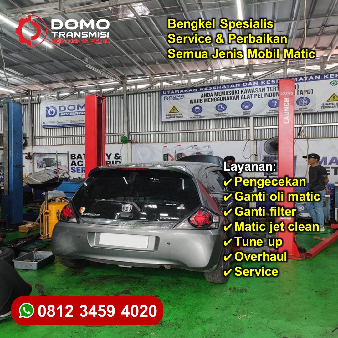 Bengkel transmisi mobil matic Jakarta Pilihan Keluarga