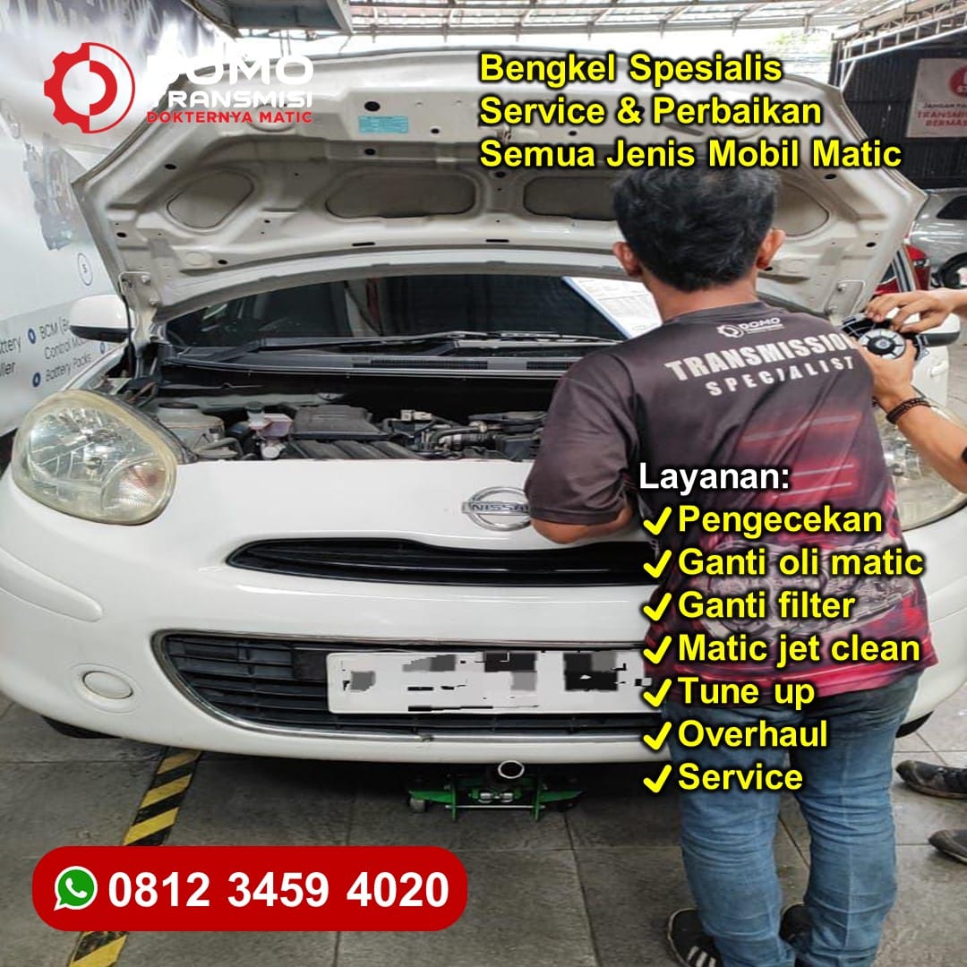 Service Transmisi Matic Mazda MX Jakarta Performa Maksimal