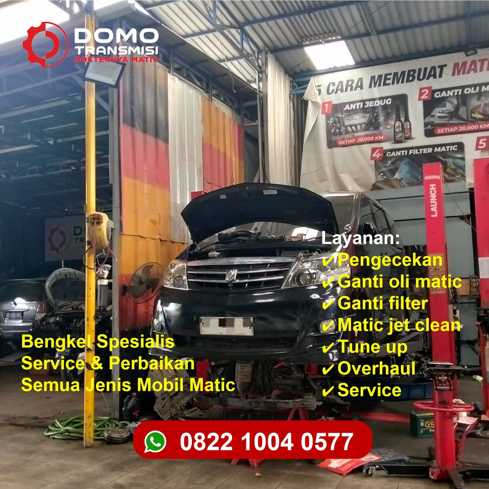 Atasi Delay Transmisi Bengkel Mobil Altis Matic Jakarta Barat