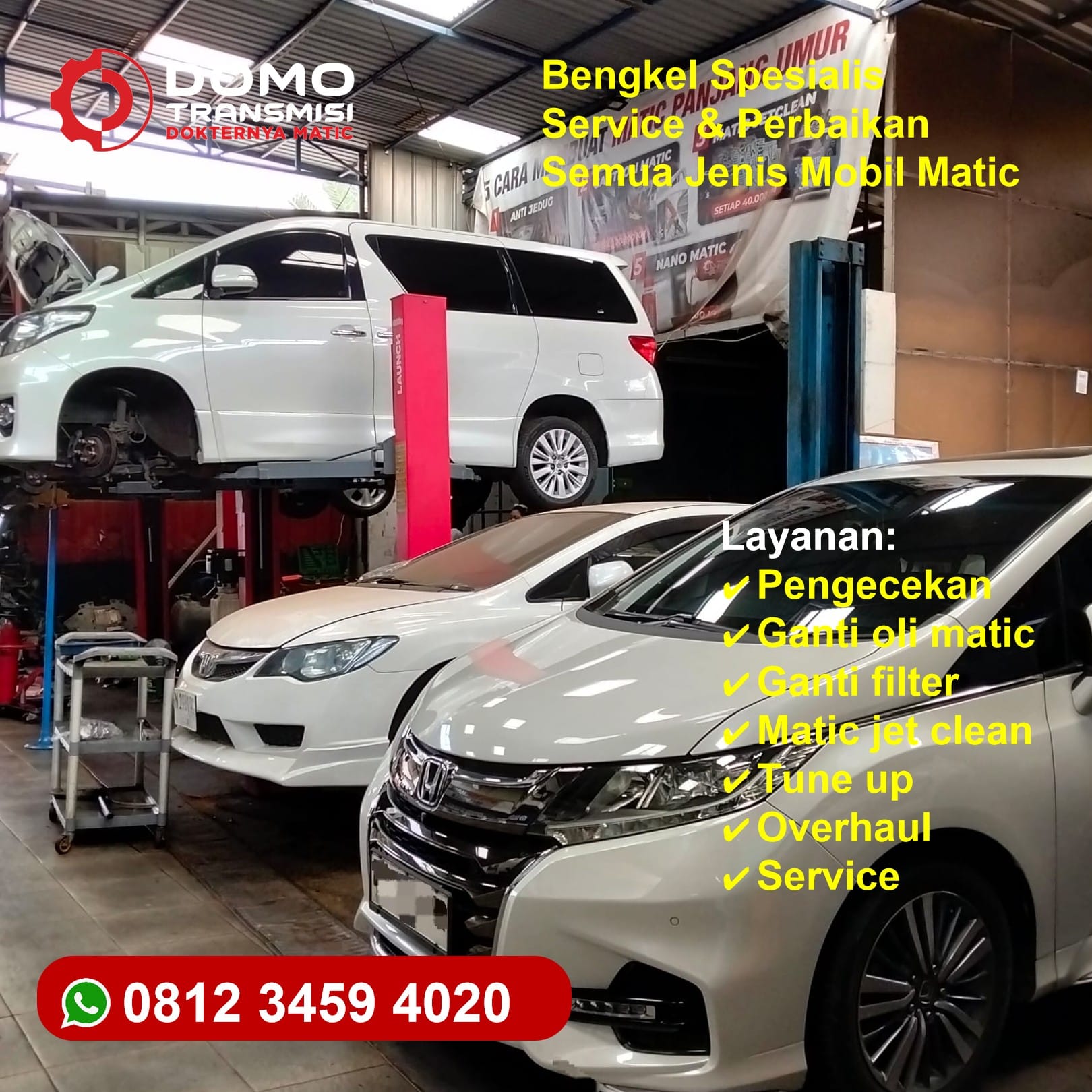 Atasi Transmisi Slip Di Bengkel Ganti Oli Mobil Matic Jakarta Barat