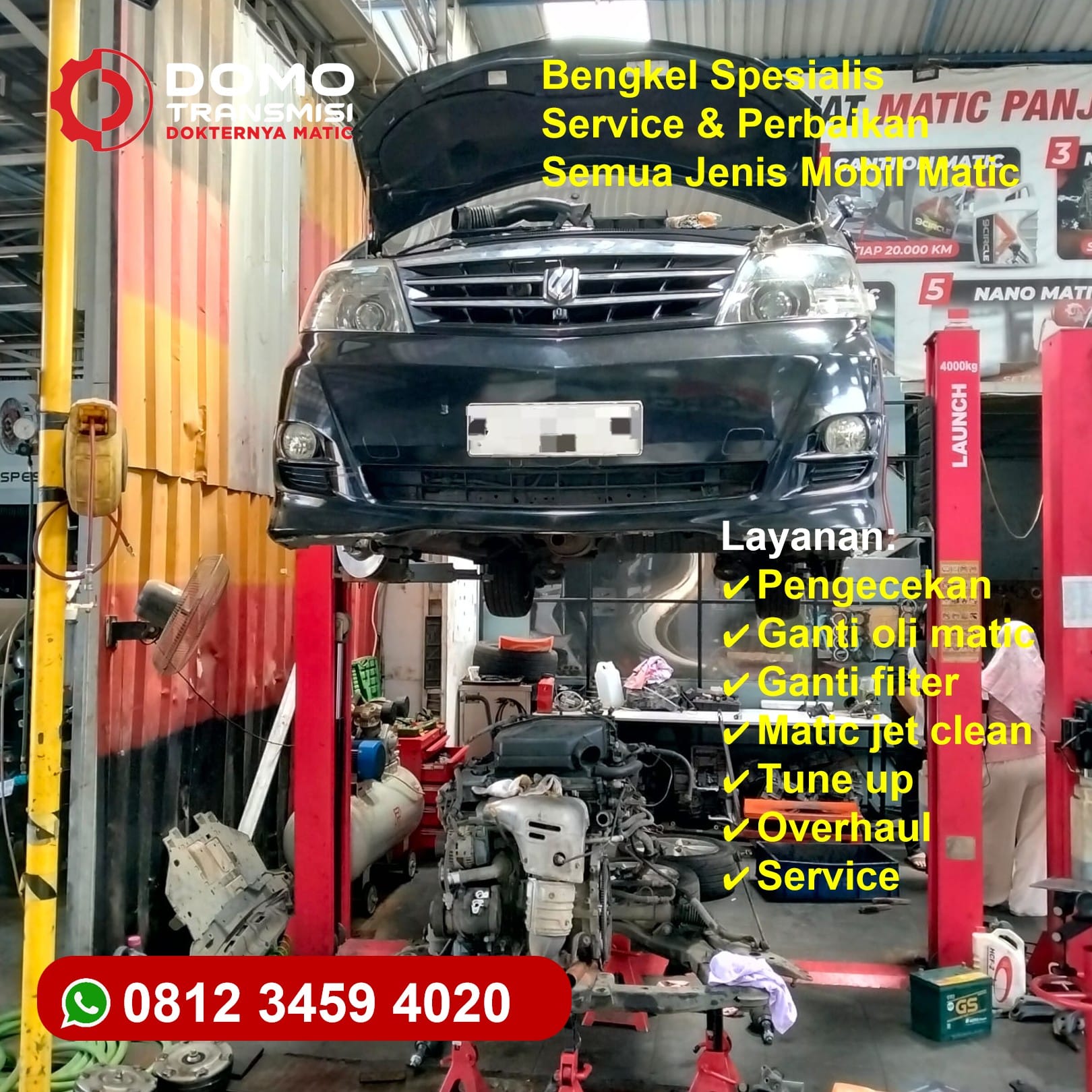 Bengkel Kaki Kaki Mobil Matic Jakarta Barat Solusi Bunyi Gluduk