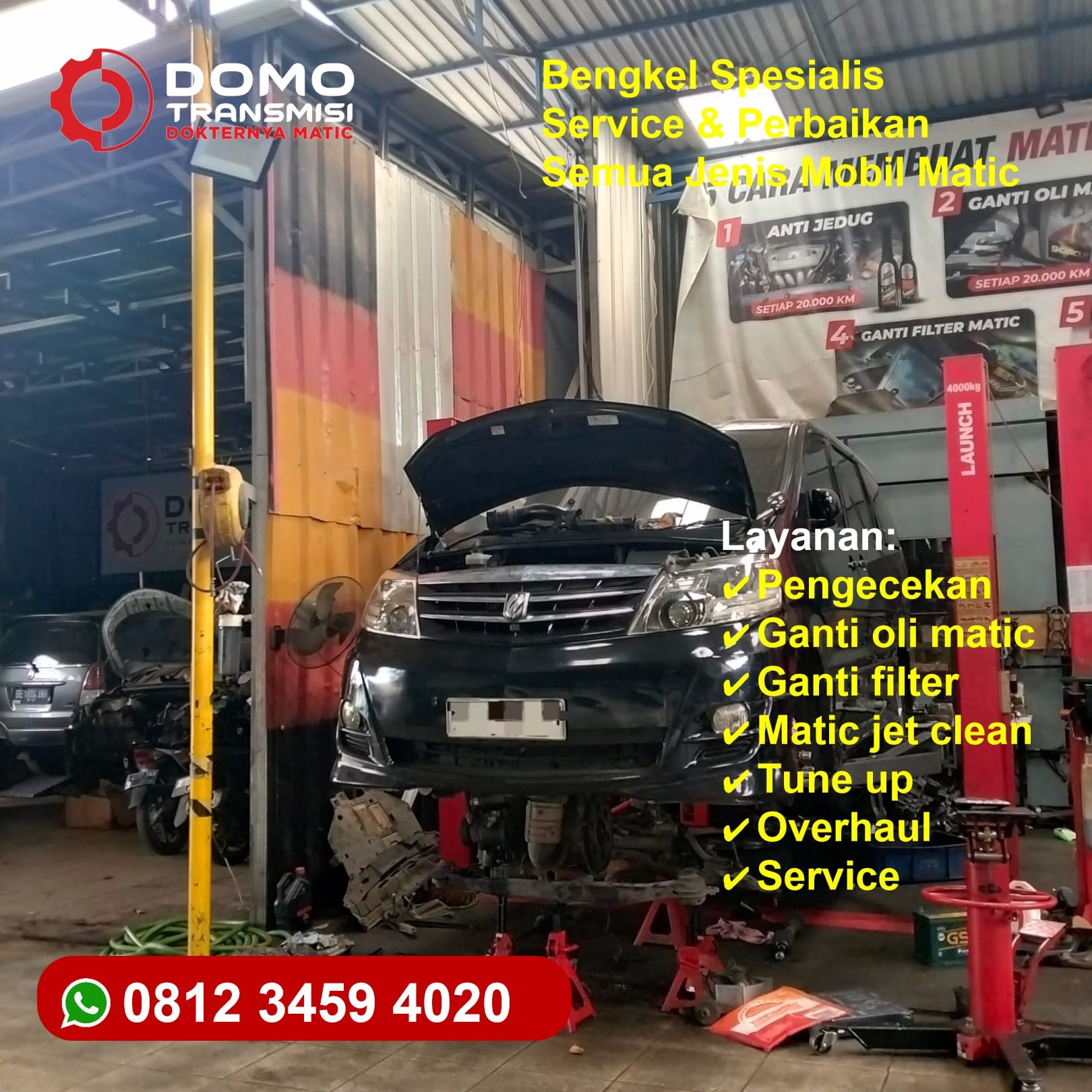 Bengkel Mobil Brio Matic Jakarta Barat Solusi Transmisi Nyentak