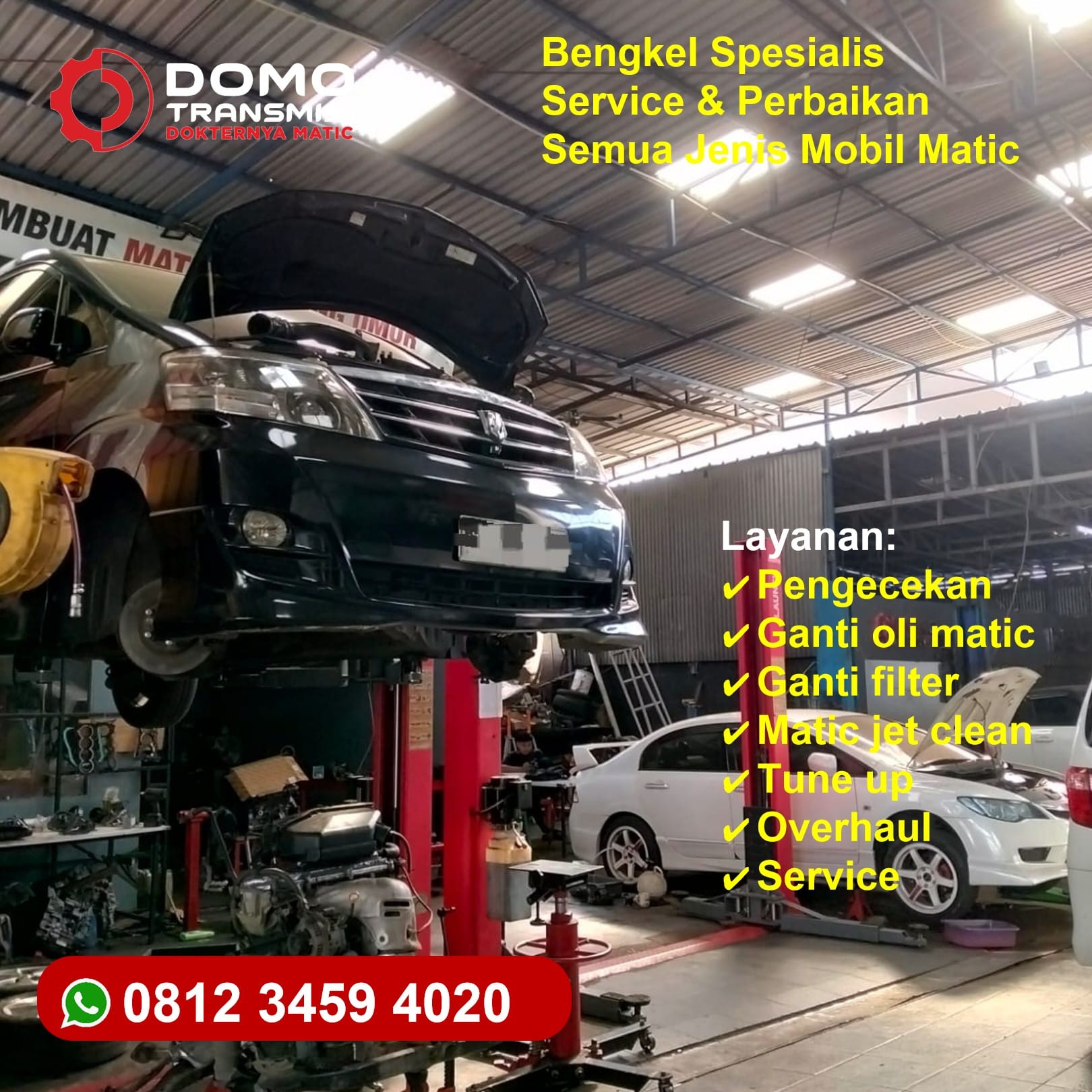 Bengkel Mobil Daihatsu Ayla Matic Jakarta Barat Atasi Mesin Getar