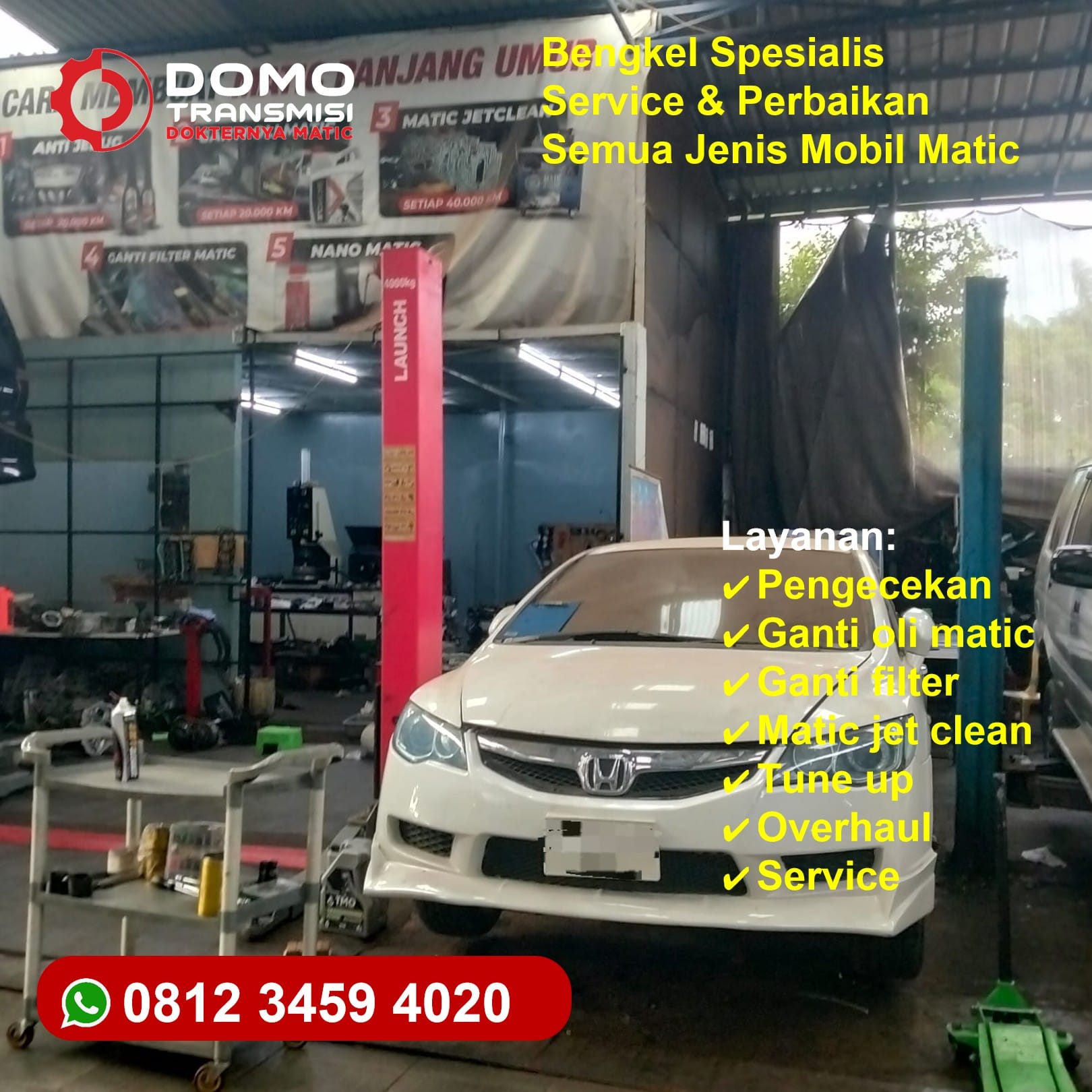 Bengkel Mobil Daihatsu Sigra Matic Jakarta Barat Solusi Oli Bocor