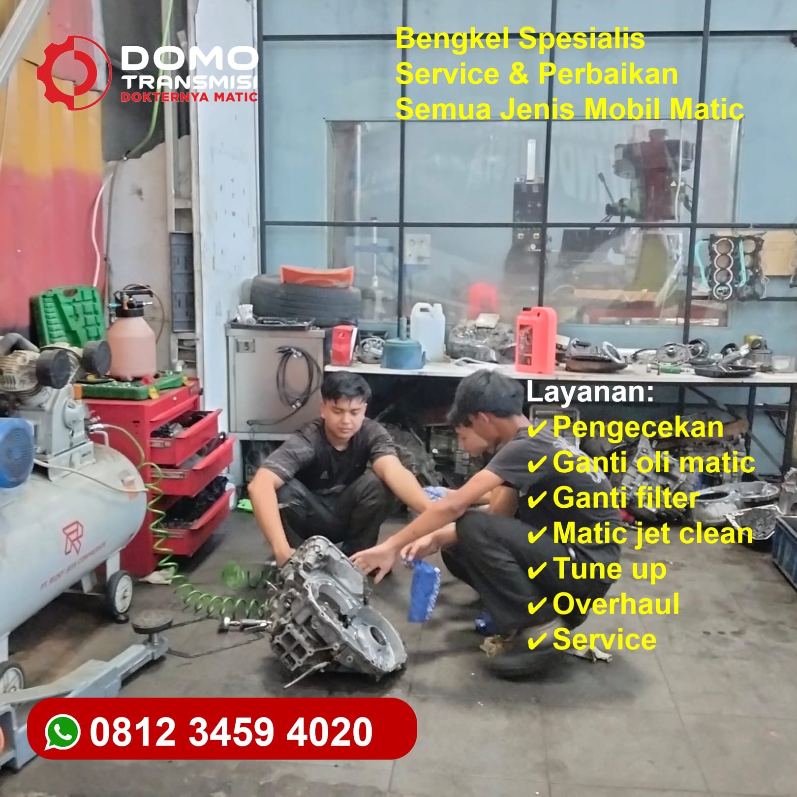 Bengkel Mobil Daihatsu Sirion Matic Jakarta Barat Atasi Bunyi Kasar