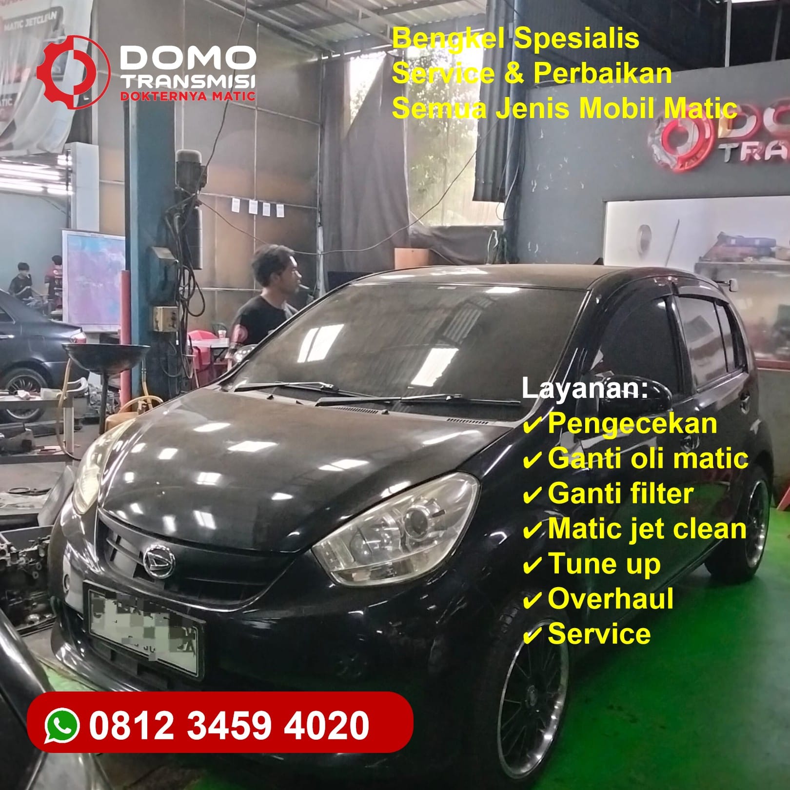 Bengkel Mobil Daihatsu Xenia Matic Jakarta Barat Solusi Pindah Gigi