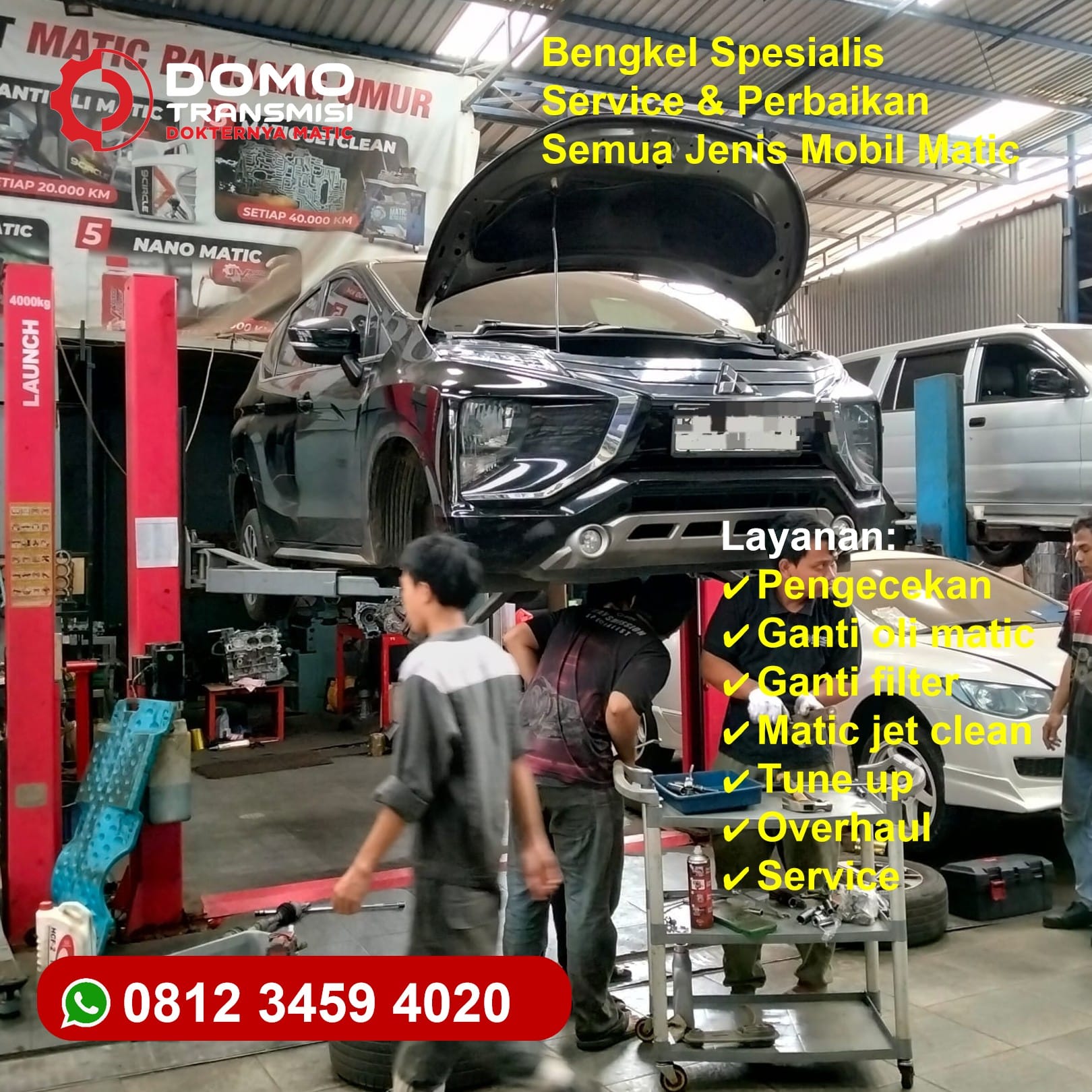 Bengkel Mobil Datsun Cross Matic Jakarta Barat Terbaik