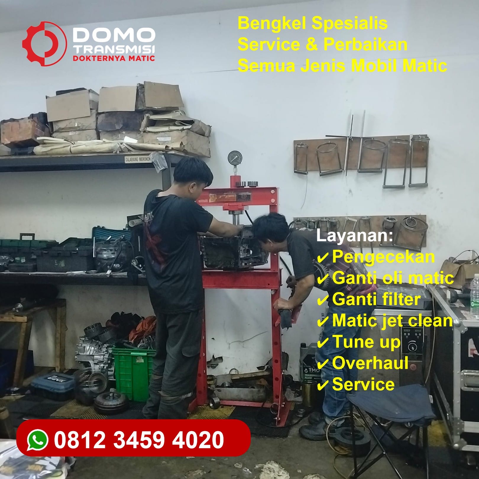 Bengkel Mobil Honda Civic Matic Jakarta Barat Teruji Luas