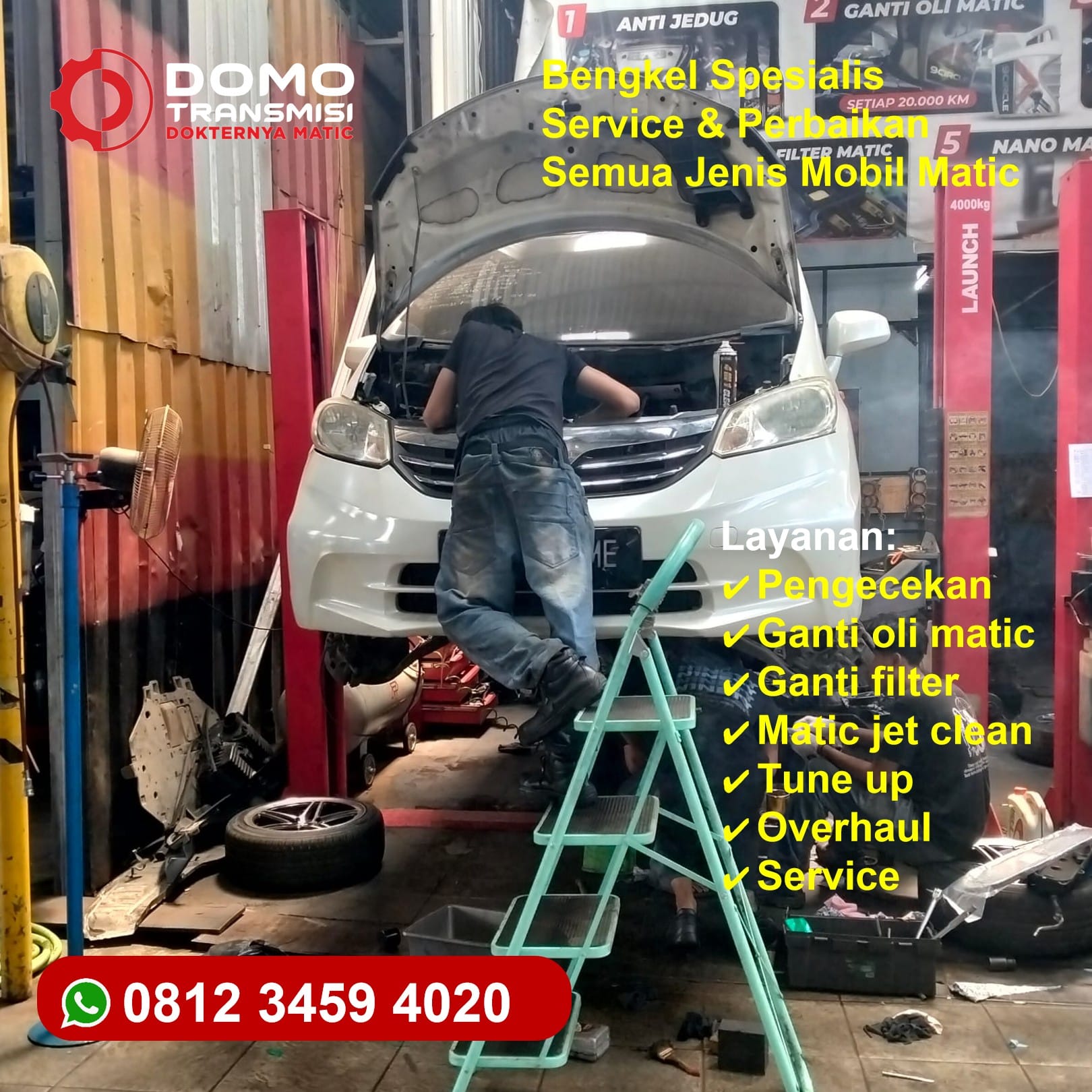 Bengkel Mobil Hyundai Creta Matic Jakarta Barat Profesional