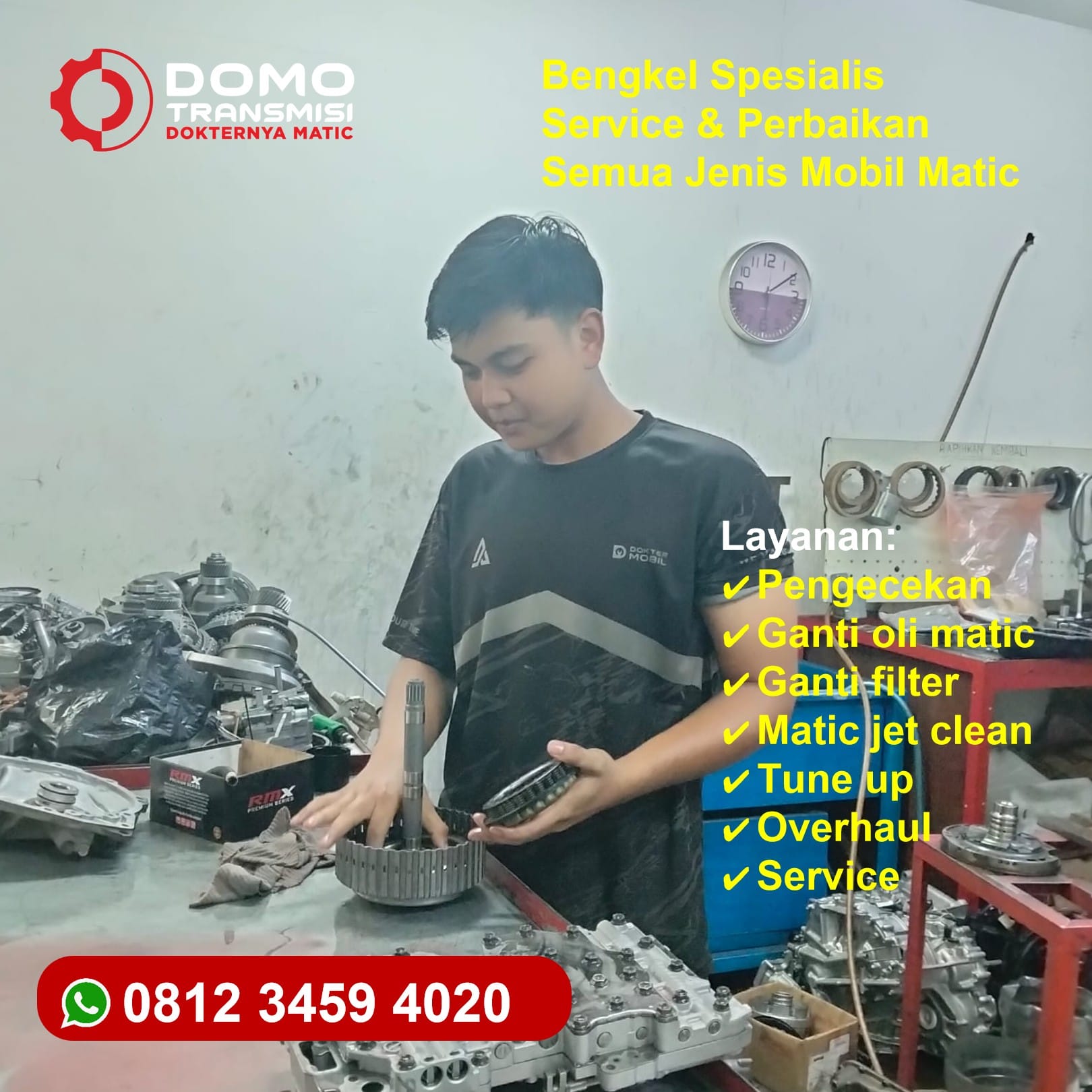 Bengkel Mobil Matic Terbaik Jakarta Barat Langganan Komunitas