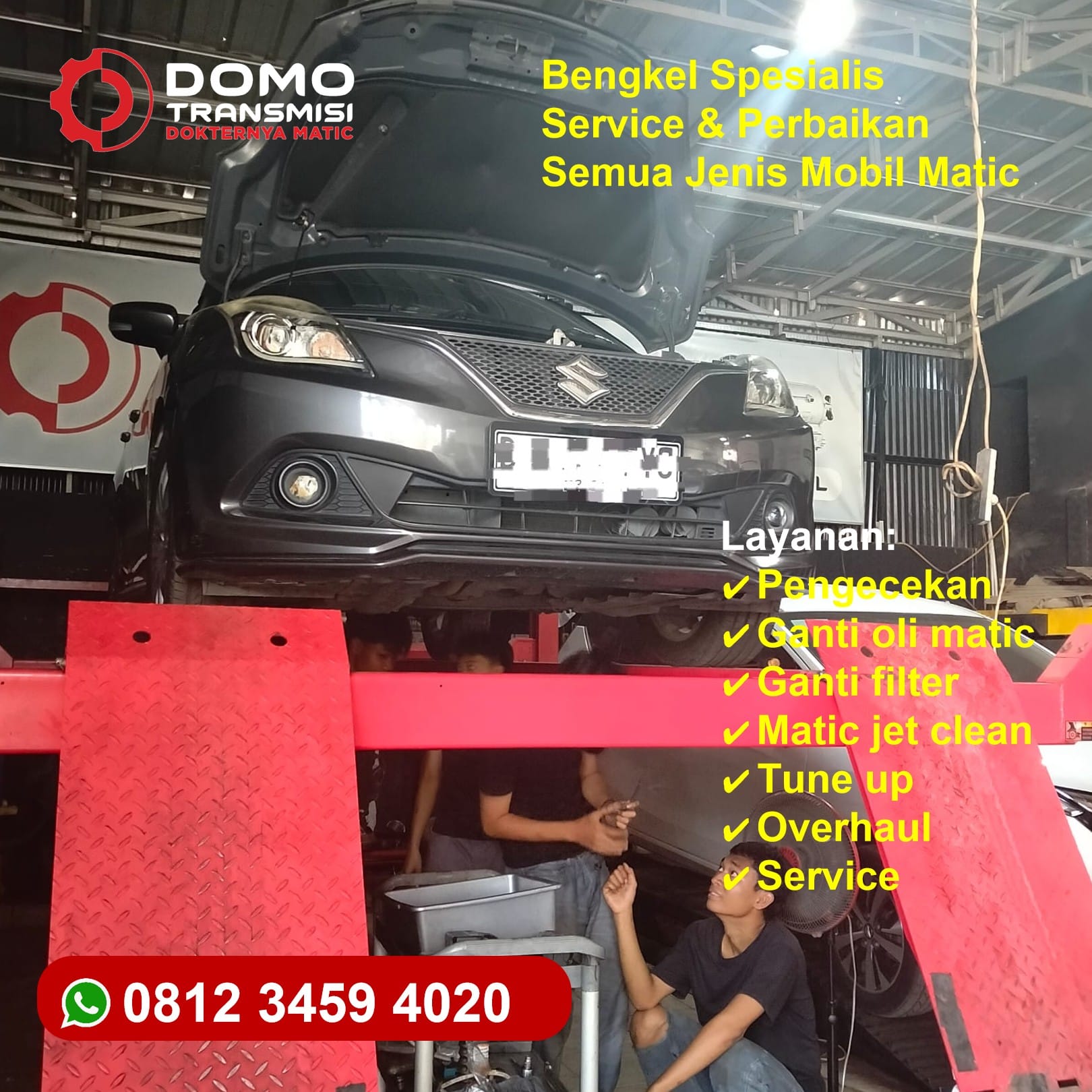 Bengkel Mobil Matic Terbaik Jakarta Barat Langganan Komunitas