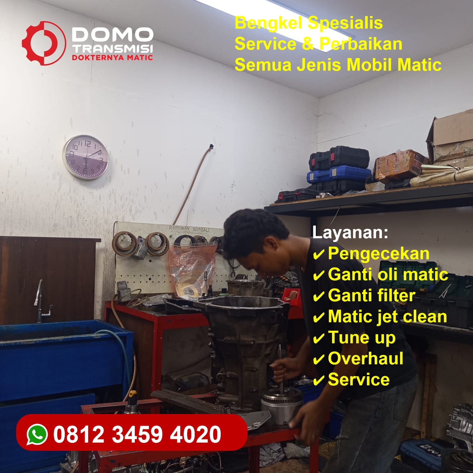 Bengkel Mobil Mirage Matic Jakarta Barat Kualitas Nomor Satu