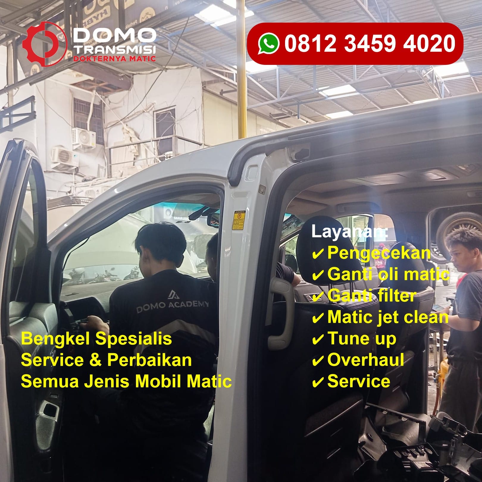 Bengkel Mobil Nissan Juke Matic Jakarta Barat Solusi Transmisi Slip