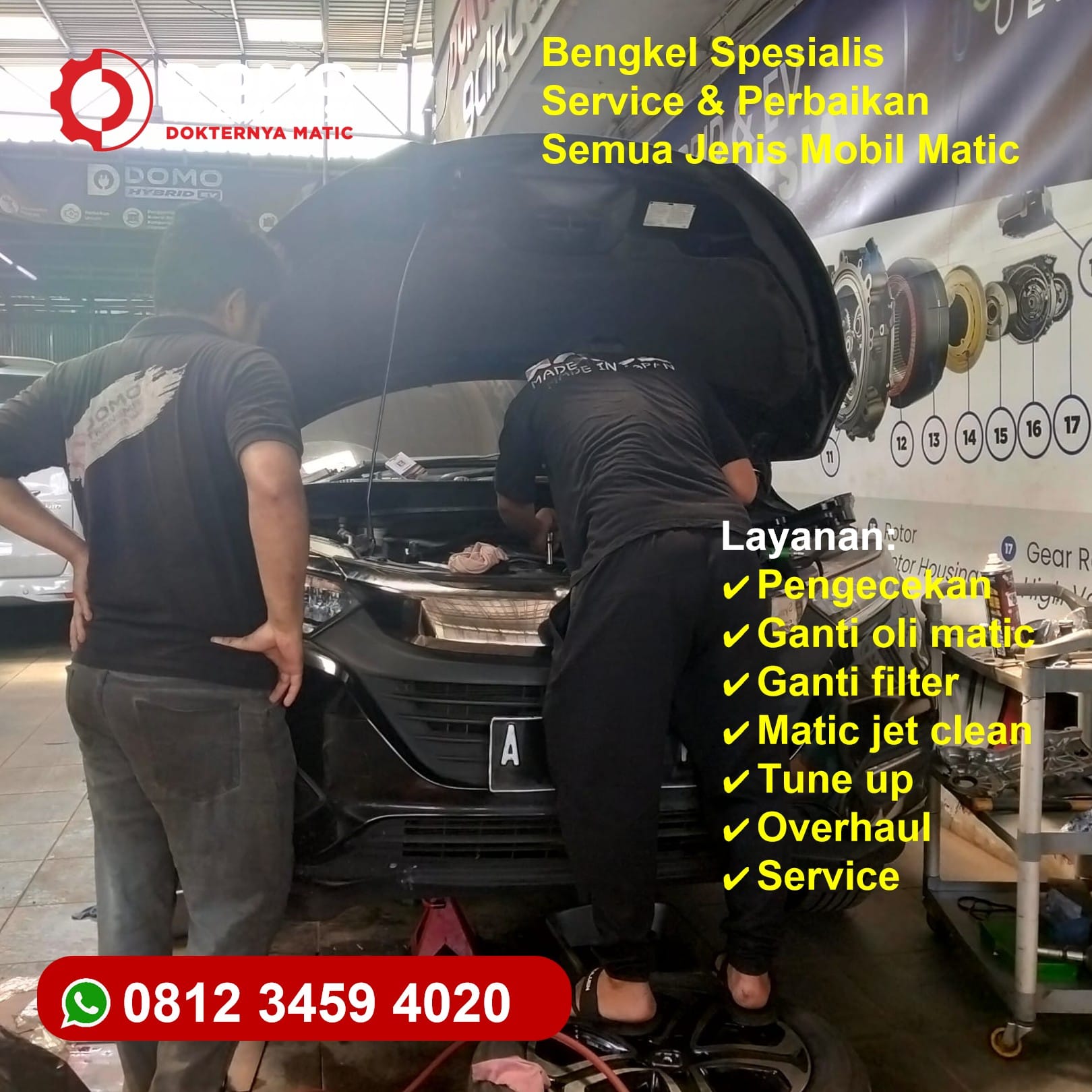 Bengkel Mobil Nissan Teana Matic Jakarta Barat Jaminan Mutu Terjamin