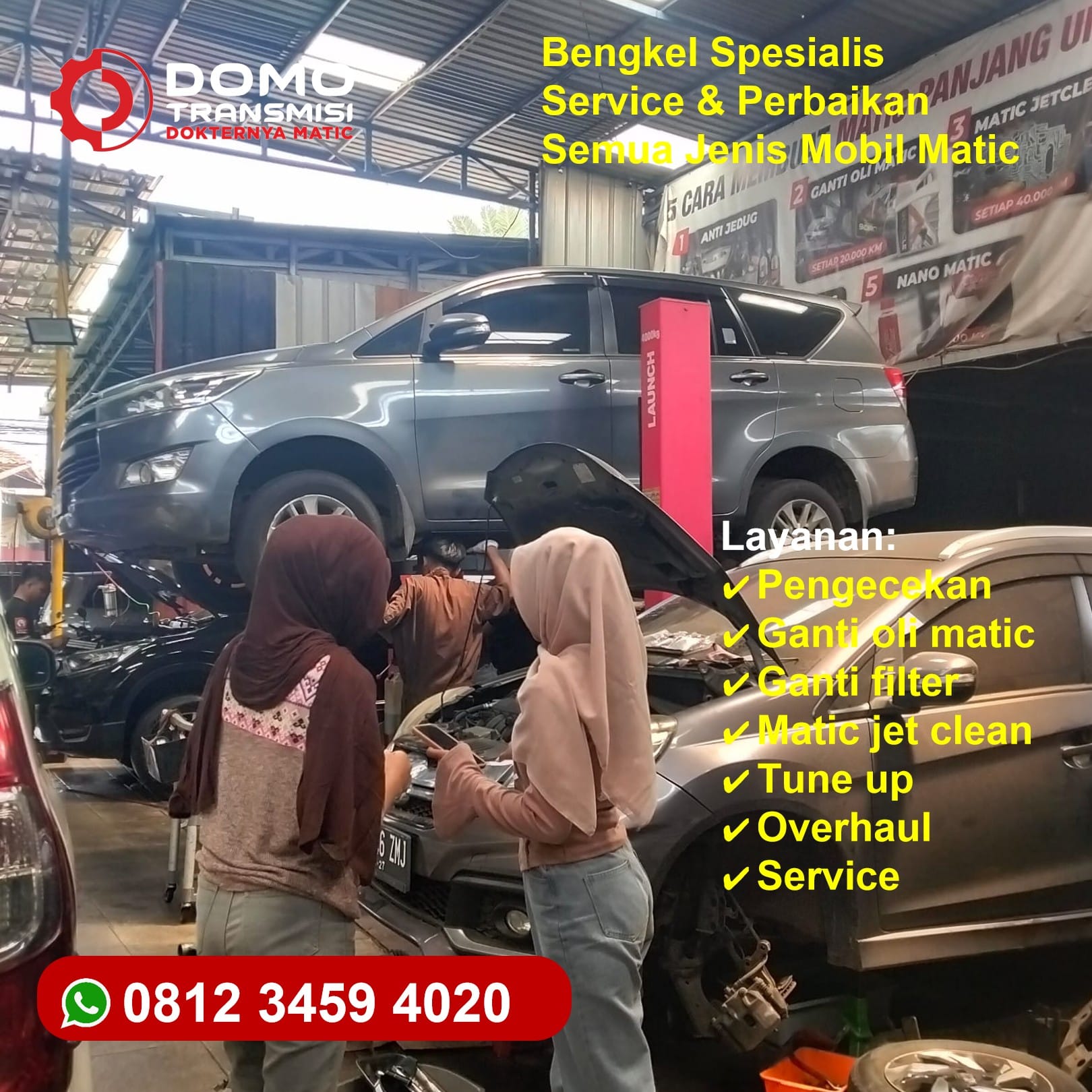 Bengkel Mobil Nissan Terrano Matic Jakarta Barat Spesialis Gearbox